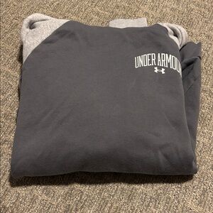 Under Armour Gray Hooded Sweatshirt